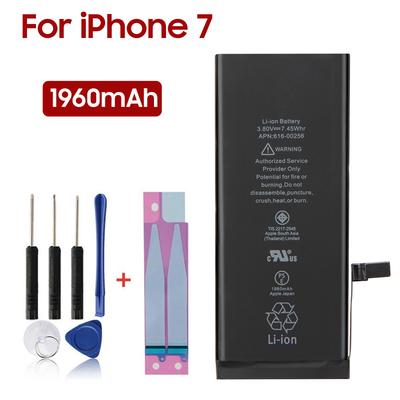 Rechargeable Lithium Battery For iPhone 7 iPhone7 Phone Battery 1960mAh