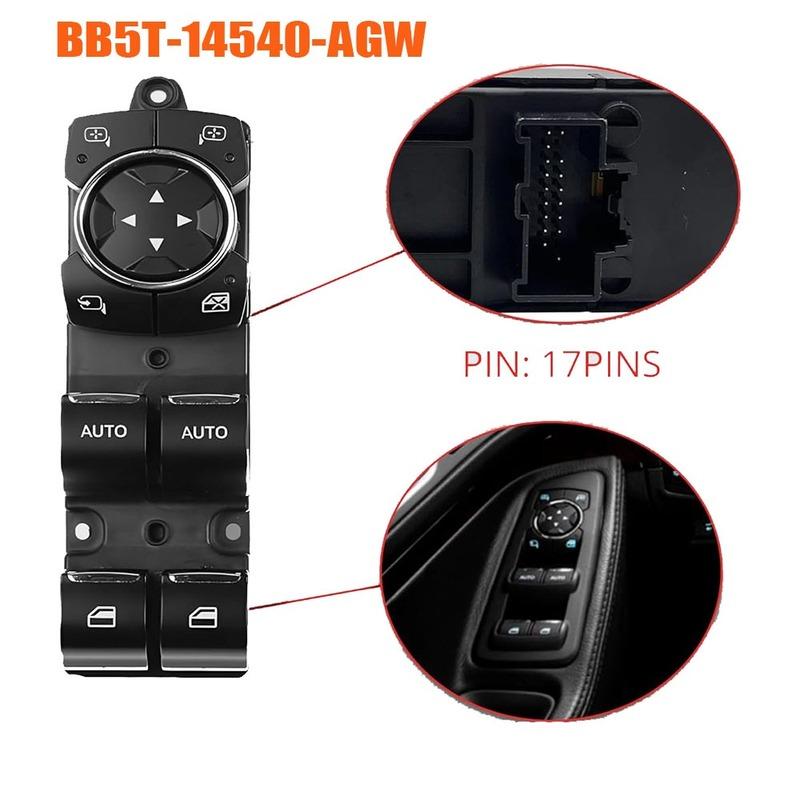 

New Power Master Window Switch For Ford Explorer 2011 2012 2013 2014 2015 Front Left Glass Lifter Control Button Car Accessories BB5T-14540-AGW