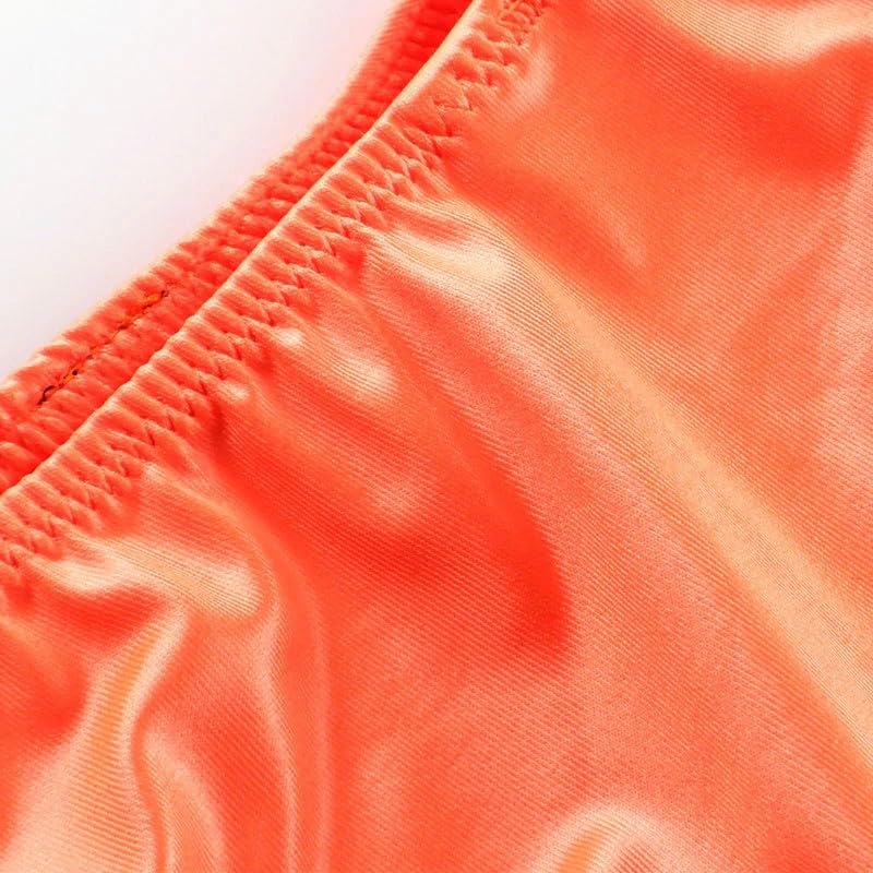 La Pomme Super Wet Bikini Made In Made with Wet Black Men's Shorts, Japan, Glossy, Fabric, Upward-Facing Pouch, Full-Back Bikini, 620087,