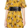 Women's Seasonal Dress Belts - Wide Ribbon Bow Knotted Waist Accessory