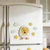 Autocollants Poussins Bricolage pour Frigo Poussins Simulation Animale Poussins Éclosent Oeufs Autocollant Poussin pour Réfrigérateur Cuisine