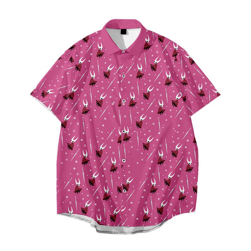 Planet clothing wholesale Hollow Knight Silksong Hornet Game Shirt Bedrukking Korte Mouw Modekleding Populaire T-shirts Casual Mannen Vrouwen TOPS XXXXL