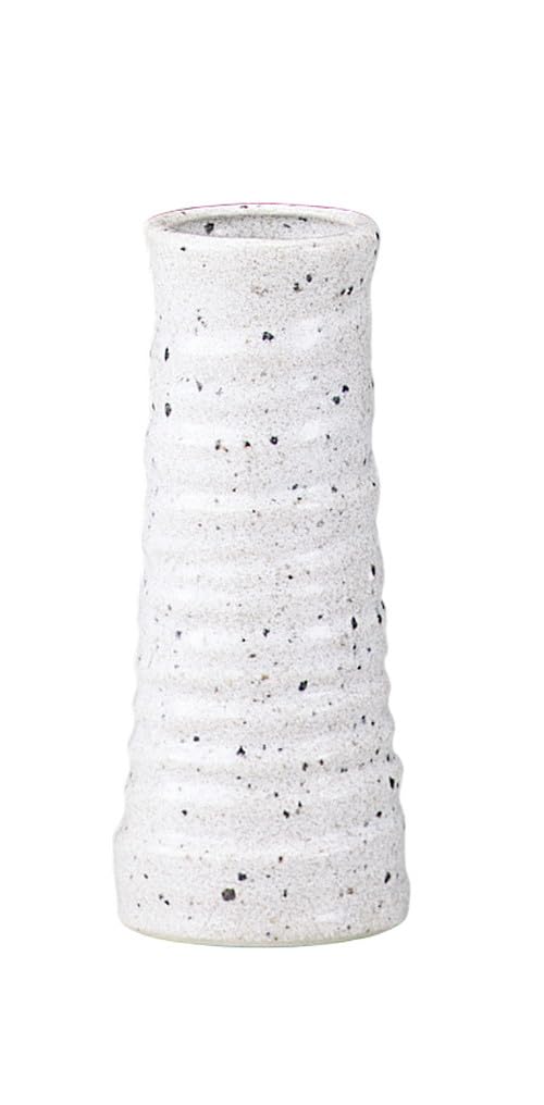 

White Vase for Single Flower Buddhist Altar Memorial Supplies [5.8 inches] Supplies,