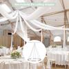 Ceiling Drapes Hanging Kit for Draping Easy Installation Versatile Canopy Hoop Tree