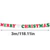 Christmas Garland Banner Festive Decoration Santa Claus Inspired Christmas Garlands for a Touch of Tradition