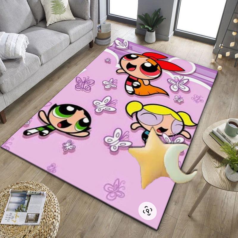 Power Police  Adventure Office Rug Chair Mat, Game Carpet, Suitable for Front Door, Bedroom, Living Room, Desk, Holiday Gift