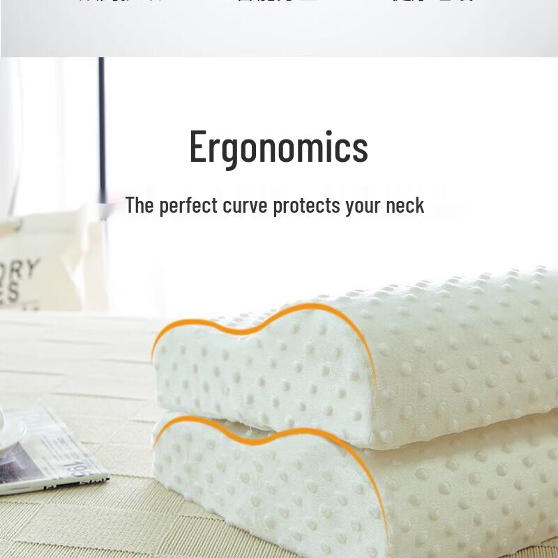 Slow Rebound Memory Foam Cervical Pillow