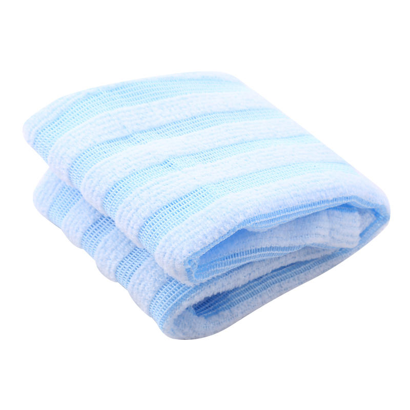 Ash Bath Rub Exfoliating Washcloth Back Scrubber for Shower Multi-Function Foam Bath Towel Ultra-Long Exfoliating Towels
