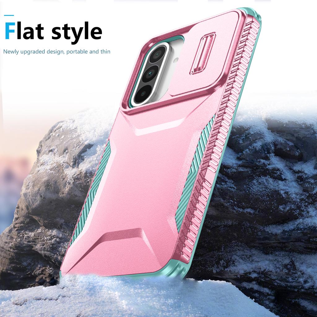 For Samsung Galaxy A36 5G/A56 5G Case Camshield TPU+PC Phone Cover Non-Slip Side Edge