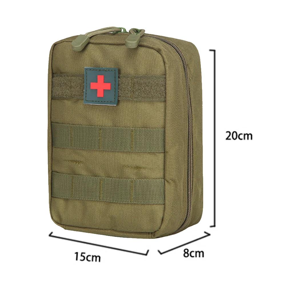 Hunting Survival EDC First Aid Kit Medical Waist Bag Oxford Cloth Waterproof Outdoor Climbing Camping Equipment safe Bag