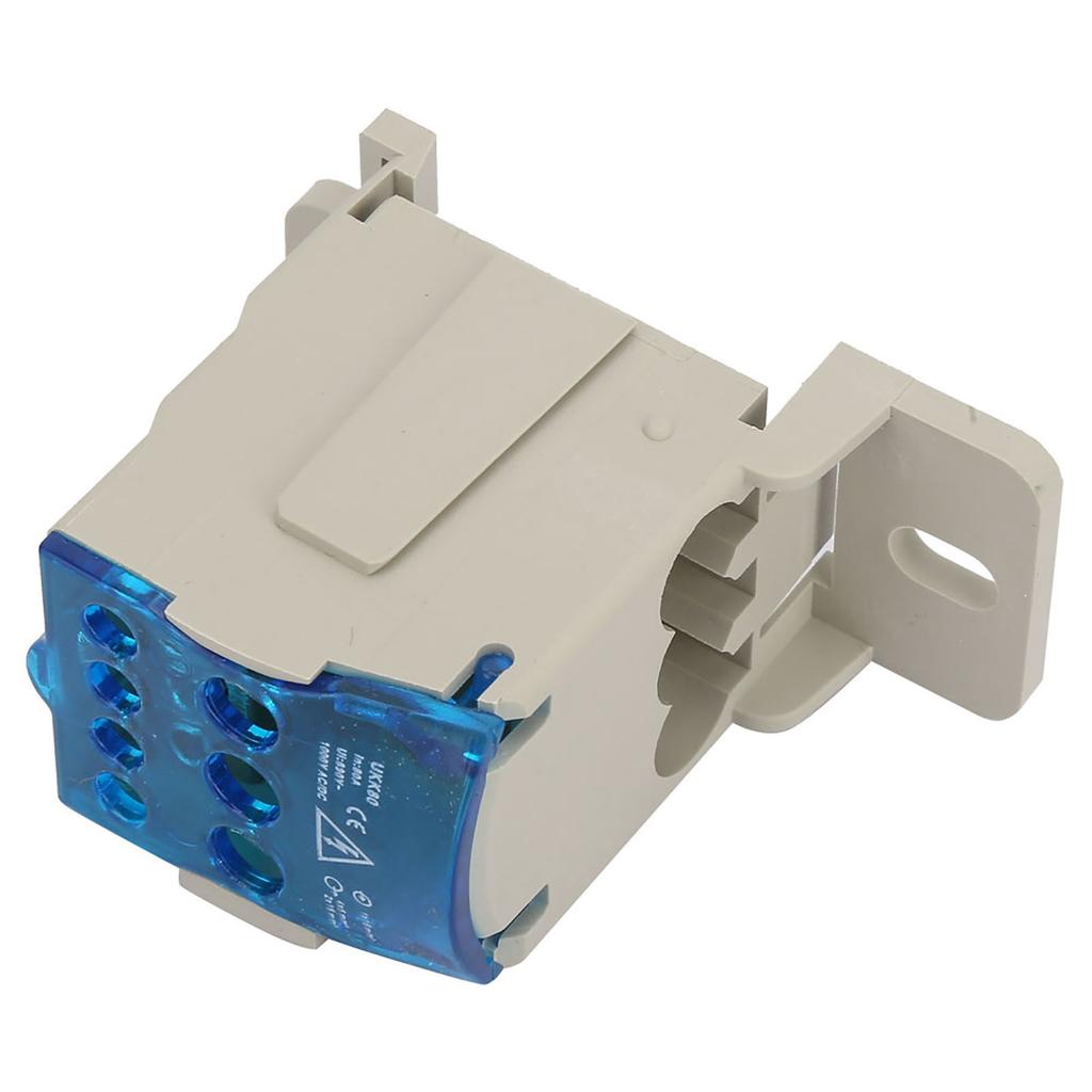 Din Rail Terminal Block Distribution Box Electric Wire Connector Universal Power Junction Box