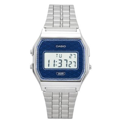 Digitale Edelstahl-Quarz-Unisex-Uhr A159WEVJ-2