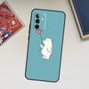 Cute Polar Bear Case For Samsung Galaxy A52 A53 A54 A12 A13 A14 A32 A33 A34 A23 A24 A72 A73 A51 A71 A15 A25