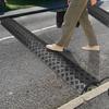 Floor Cord Cover Extension Wire Floor Ramp Outdoor Power Lines Cover for Outdoor Driveway Sidewalk Garage Garden Office Hotel