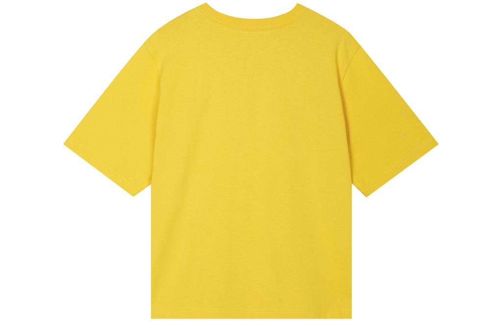 Nike x Atmos Pink WMNS NSW CIRCA Drop Shoulder Sleeve T Shirt Women's Yellow DQ5037-709