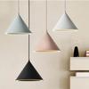 Modern Led Pendant Light Fixture With Aluminum Lampshade For Diningroom Cafe Bar Restaurant Nordic Cone Hanging Lamp Lampadario
