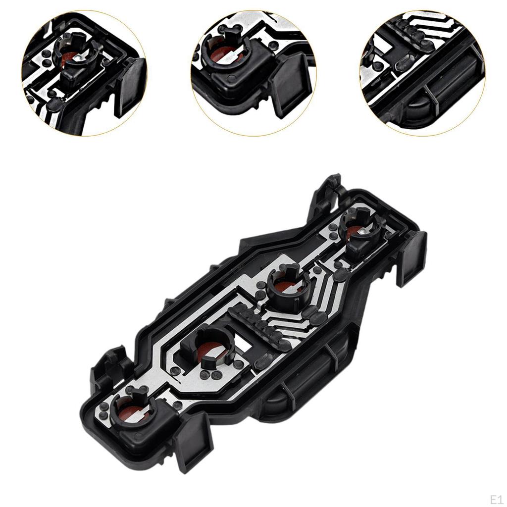 Rücklicht-Glühbirnenhalter Schwarz 634679 Zubehör Kompatibel für Berlingo Robust Reparaturteile Zubehör