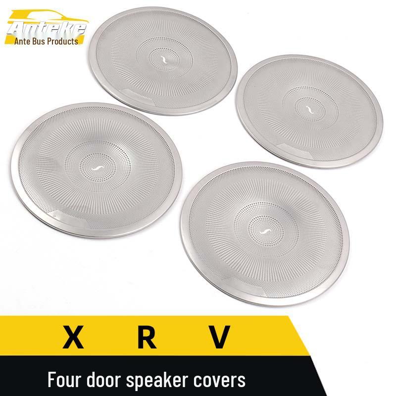 XRV Four-Door Speaker Decorative Stainless Steel Cover