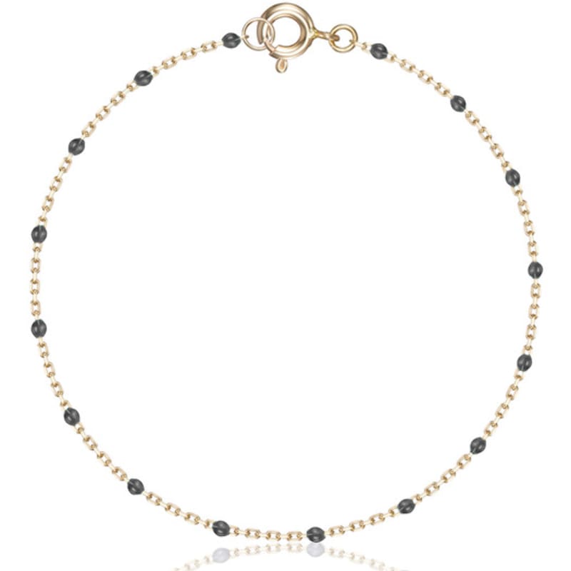 LUNNE 14k Color Point Layered Chain Bracelet (14k Gold) #LFB02
