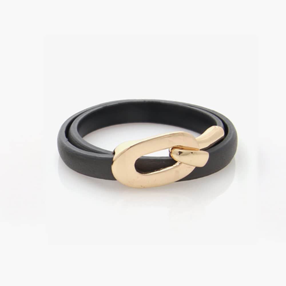 J.Lauren 0B0595 Modern Style Leather Bracelet