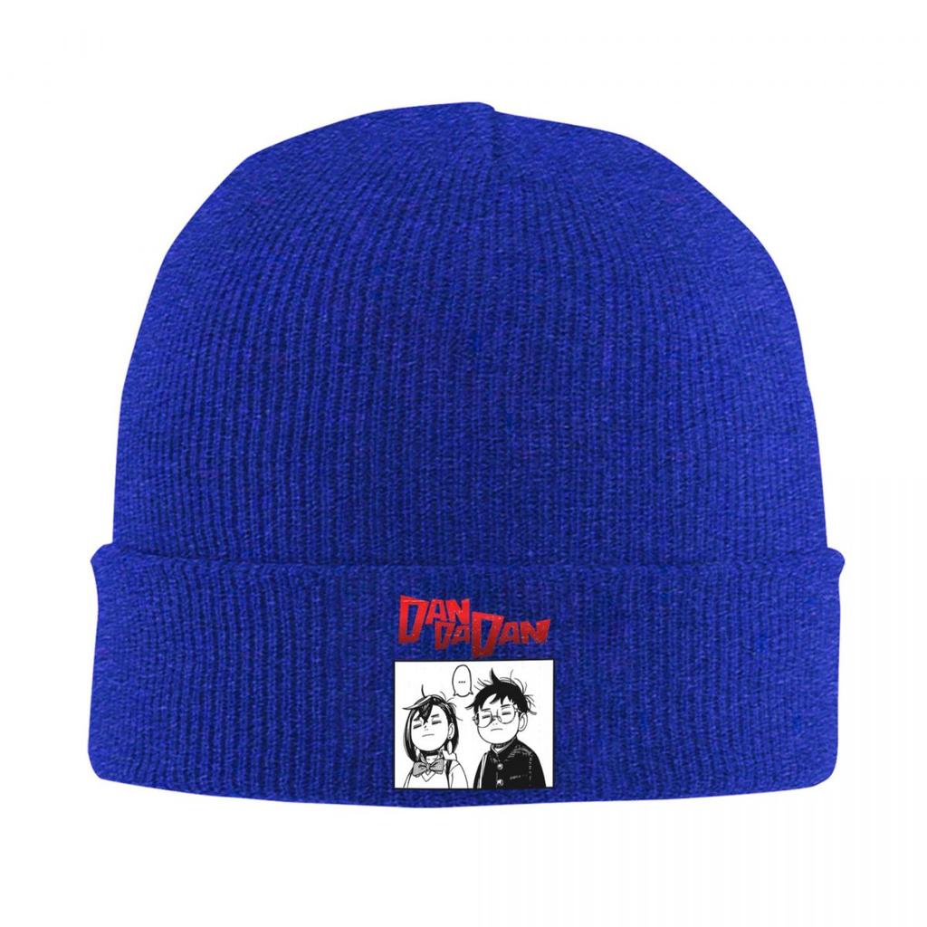 Dandadan Anime Manga Warm Knitted Cap Hip Hop Bonnet Hat Autumn Winter Outdoor Beanies Hats for Men Women Adult