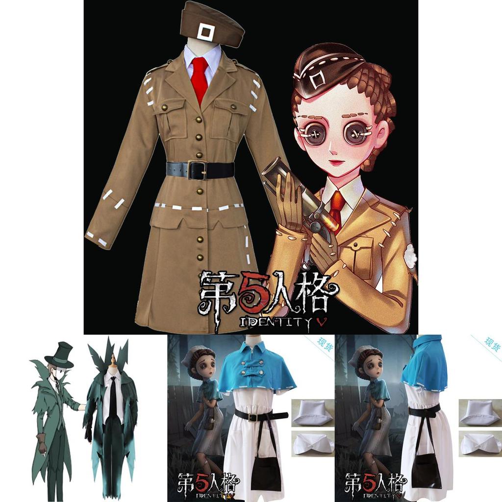 Unique Identity V Doctor Air Force Jack Costume For Creative Halloween And Game Events