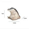 1PC Handmade Small Crocodile Tea Pet Ornament for Tea Ceremony Tea Game Financial Tea Table - Boutique Gift