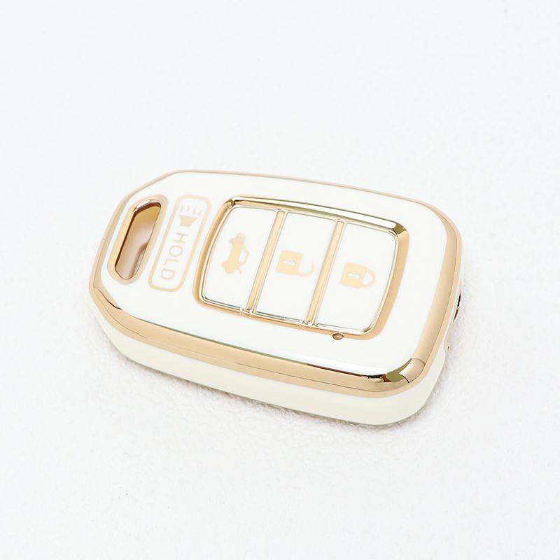 

4 Buttons TPU for Honda CRV Jazz HR-V HRV Accord CIVIC Car Remote Key Fob Cover Case Shell Cap Tag Keyless Protector Holder