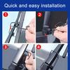 Car Wiper Booster Universal Wiper Arm Spring Easy Installation Stainless Steel Wiper Assist Spring with Protective Cover Clear Vision Auto Parts