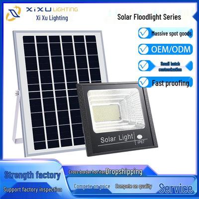 Super Bright Waterproof Solar Street and Courtyard Light for Indoor/Outdoor Use