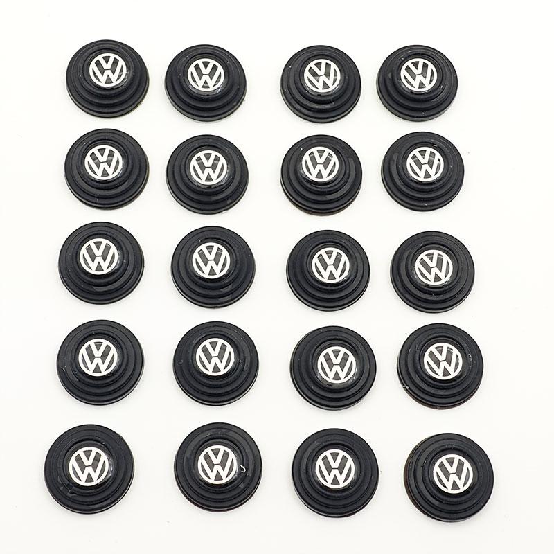 

For VW Volkswagen Jetta MK5 Golf 20Pcs Silicone Car Door Anti-Collision Shock Absorber Gasket Buffer Sticker For Volkswagen VW T