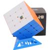 Cubo Moyu Meilong 4M Sem Adesivos Mágico Meilong 4x4 M Quebra-cabeça Mágico MFJS MEILONG M 4x4x4 Cubo Puzzle Cubo, Cubo Equipado com Ímãs,