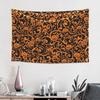 Halloween Trick Or Treat Print Tapestry Wall Hanging Blanket Tapestry Home Decor Items Wall Decorations
