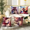 Game Genshin Impact Chasca Pillow Case Square Pillow Bedroom Sofa Leisure Comfort Cushion Car Living Room Home Decoration 40X40