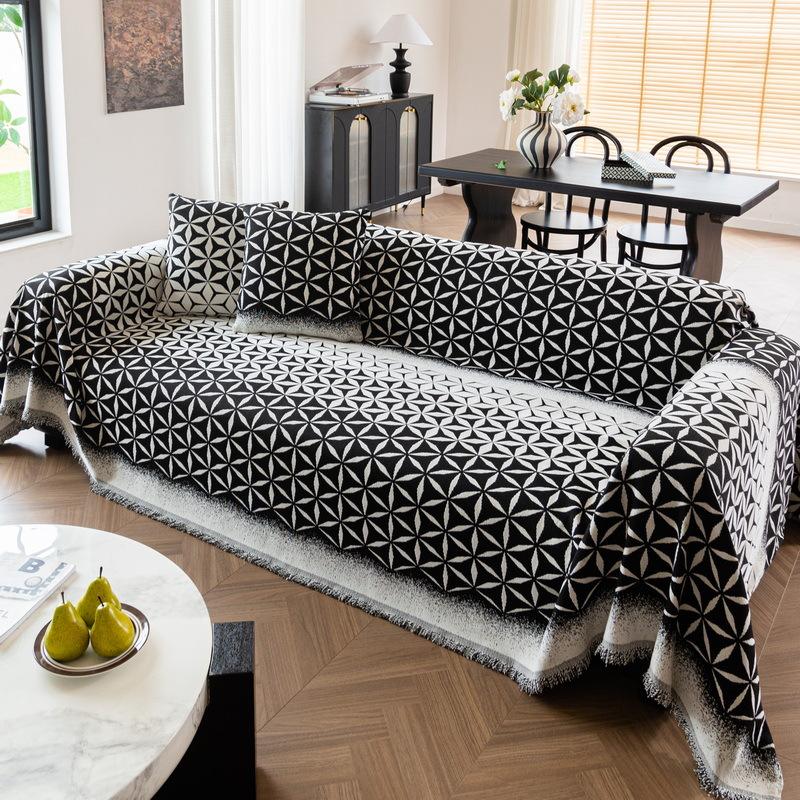 

Чехол для дивана Four Seasons New Chenille Подушка Camellia Интегрированный чехол для дивана Чехол для дивана 180*130cm