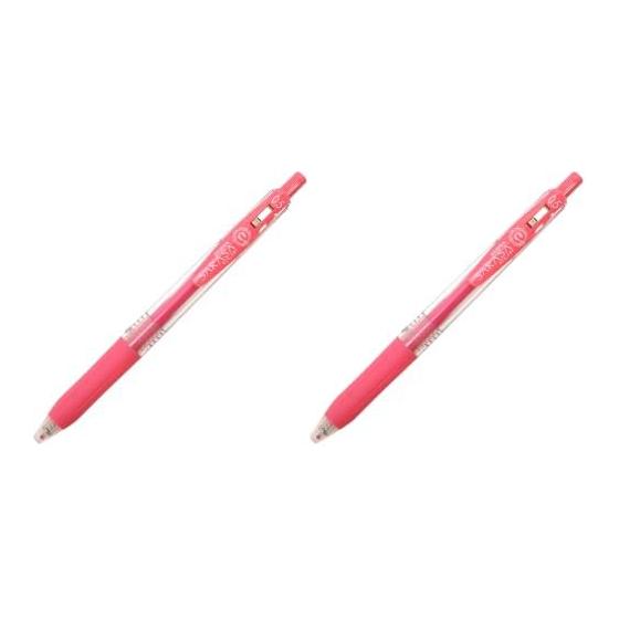Zebra Sarasa Clip Gel Ballpoint Pen, 0.5mm, Milk Red, JJ15-MKR