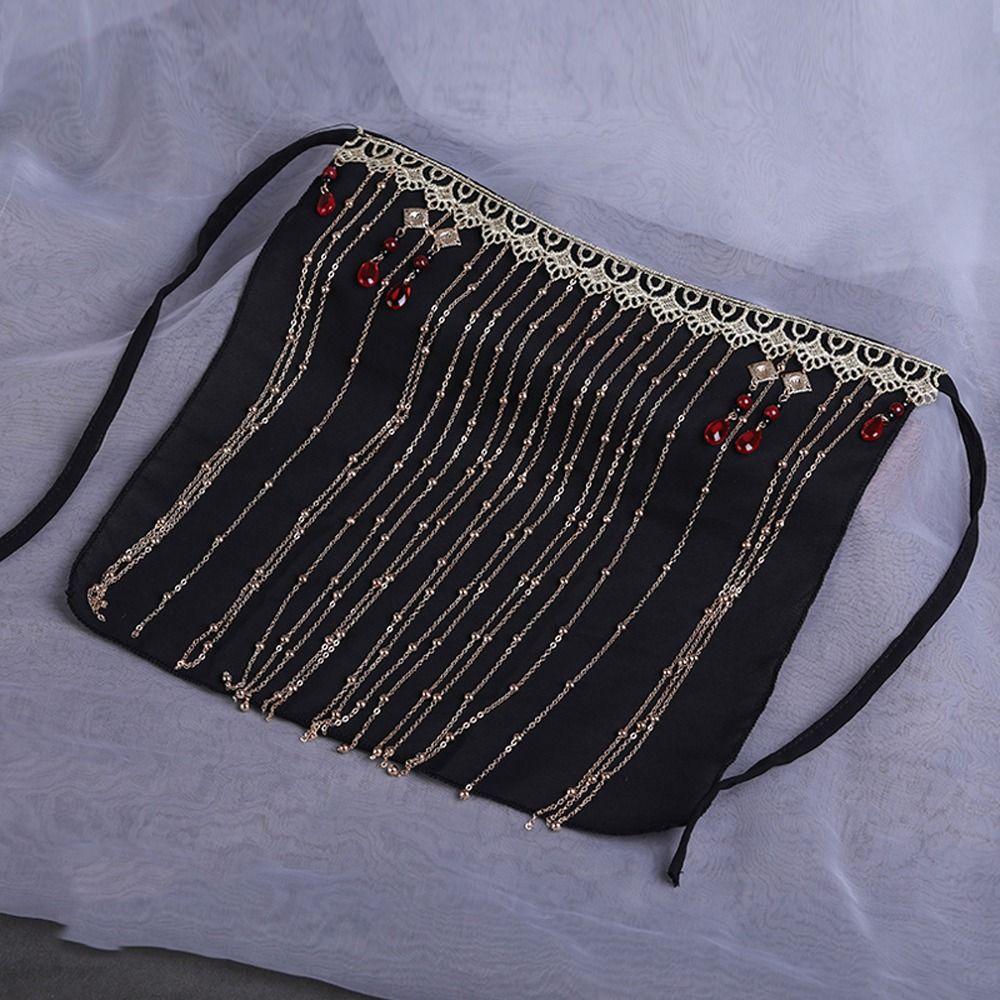 Mesh Hanfu Face Veil Ancient Headwear Face Covering Gauze Chinese Hanfu Accessories