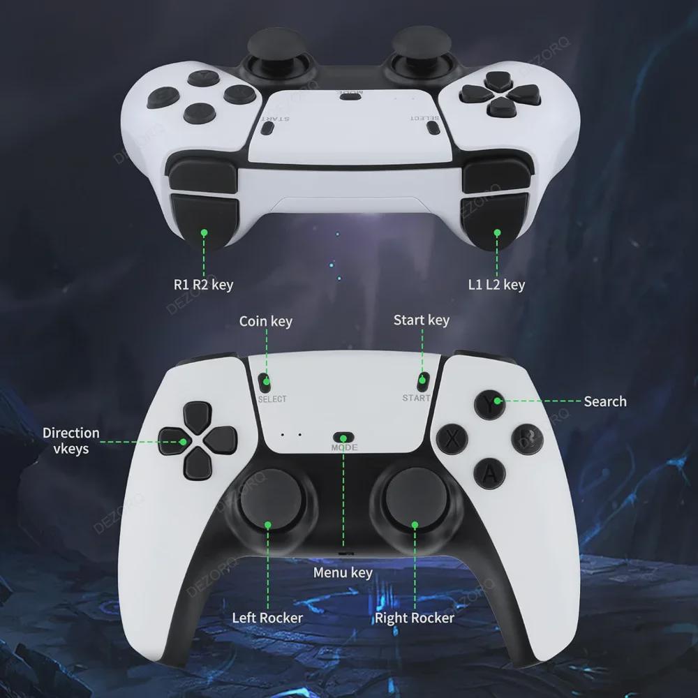 M15 Home Game Console: 20,000 Games, Dual Wireless Controllers, HDMI HD TV Connect, PS Arcade Compatible