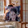 Korean Singer L-Lee J-Ji E-Eun I-IU Cushion Cover Pillowcase Upholstery Sofa Throw Pillow Home Decor Pillowcas