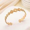 Vintage  Exquisite Unique Solar Symbol Geometric Pattern Open Bracelet Summer Daily Beach Vacation Music Festival Party