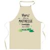 Kitchen Apron - Planetee Maitresse Thank You Unforgettable - Thick Cotton - Durable Humorous Print (DTG) - Adjustable Straps