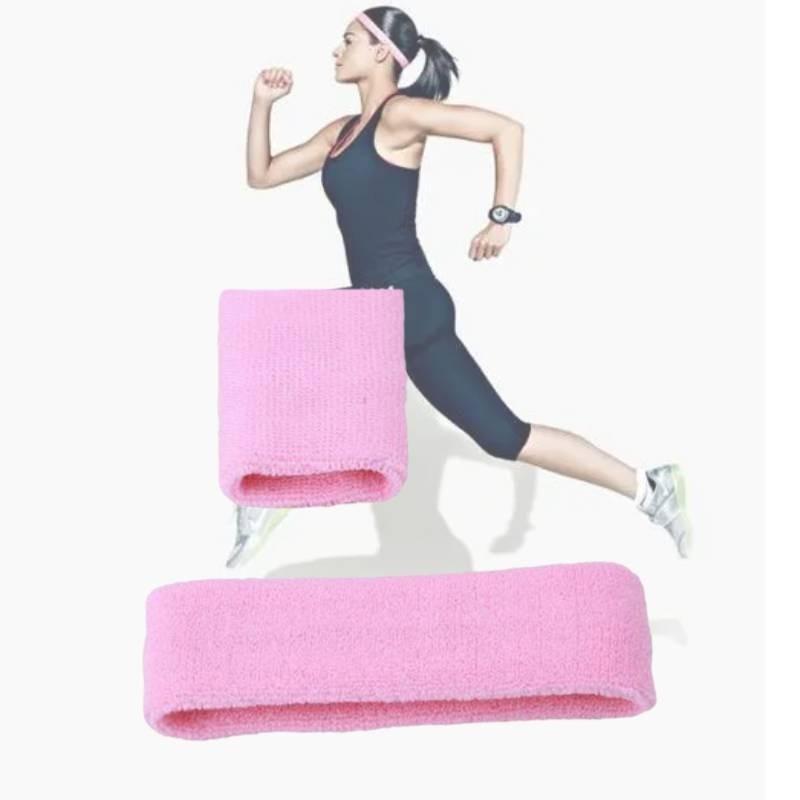 Wrist Strap Headband Plush Sports Carrying Sweat Wicking Absorption Moisture