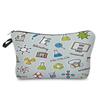 Women Chemical Physics Formulas Print Cosmetic Bag Toiletries Organize Travel Storage Case 6768