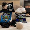 N-New York City Police Department NYPD Pillow Covers Cartoon Sofa Decorative Home Double-sided Printing Short Plush Cute Cushion