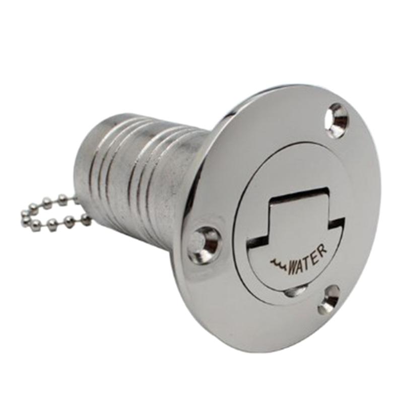 Marine Hardware 316 Edelstahl Deckseinfüllstutzen Einfüllstutzen Kraftstoff Benzin Diesel Wasser Abfall Kappen Zubehör Yacht