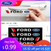 Bilklistermärke Hett För Ford 4st Bil Logotyp Dörrhandtagsklistermärke Karossdekal För Ford Focus 2 MK2 3 MK3 MK4 ST Mondeo Festiva Fusion Su
