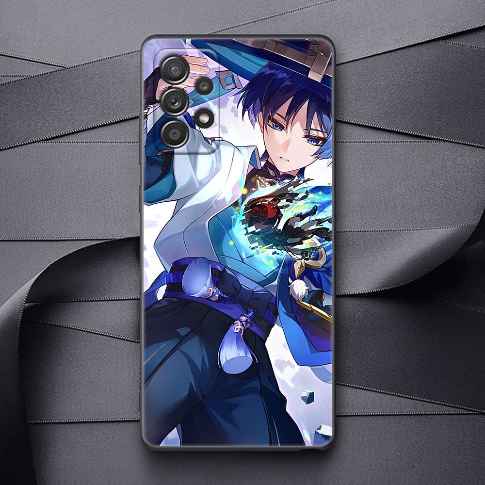 Scaramouche Genshin Impact For Samsung Galaxy A23 Case Galaxy A13 A21s A24 A22 A14 A23 A11 A12 A03 A04s A01 A02 Cover Phone Case