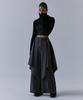 Teulimingbeodeu High-Neck Bolero Knit Zip-Up [ Black ]