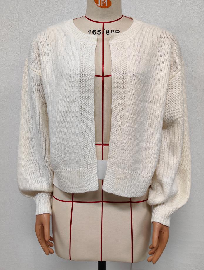 Women's Retro Style Loose Knit Cardigan - Autumn/Winter 2026 Collection