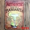 Vintage Cocktail WiFi Tin Sign for Bar, Bedroom, KTV, and Restaurant Décor